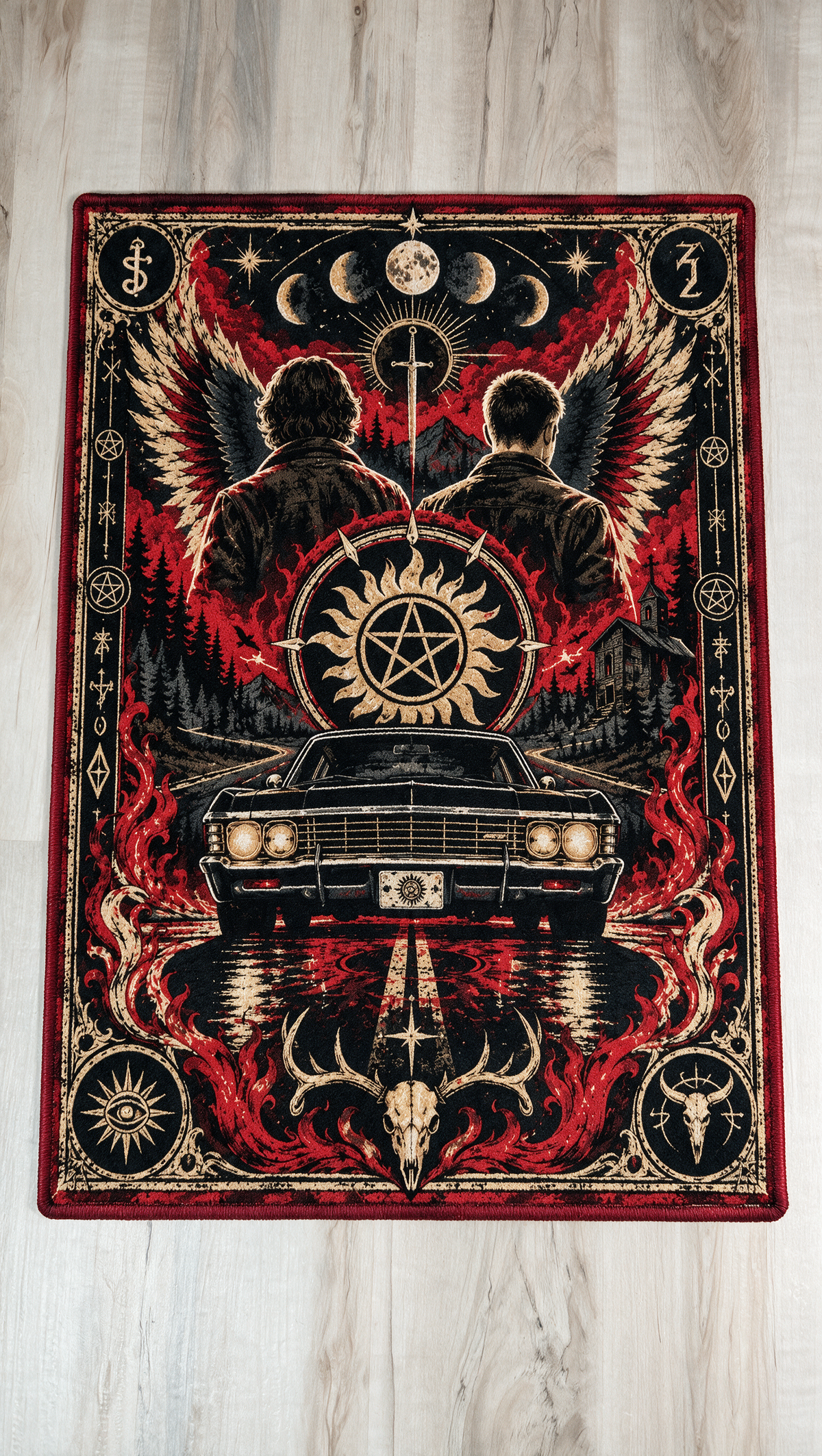 New Sam and Dean Rug