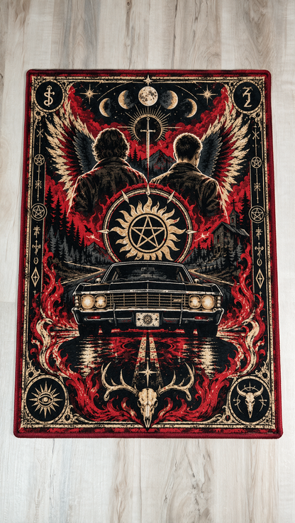 New Sam and Dean Rug