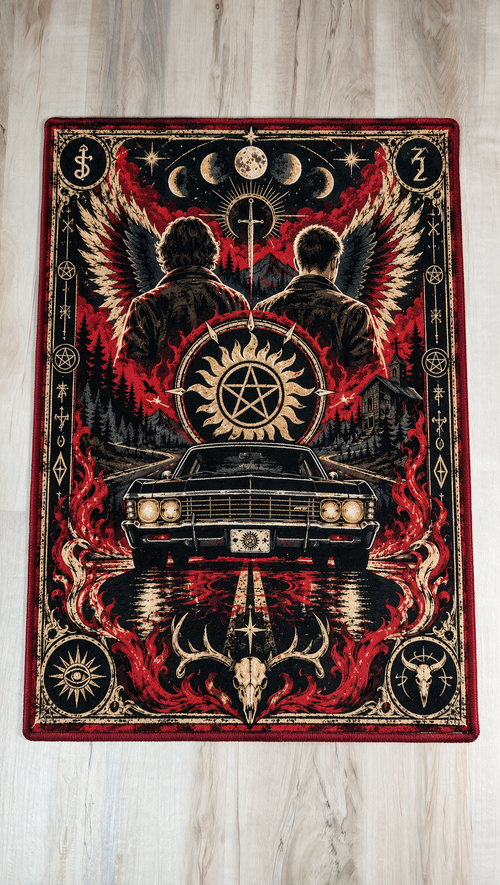 New Sam and Dean Rug