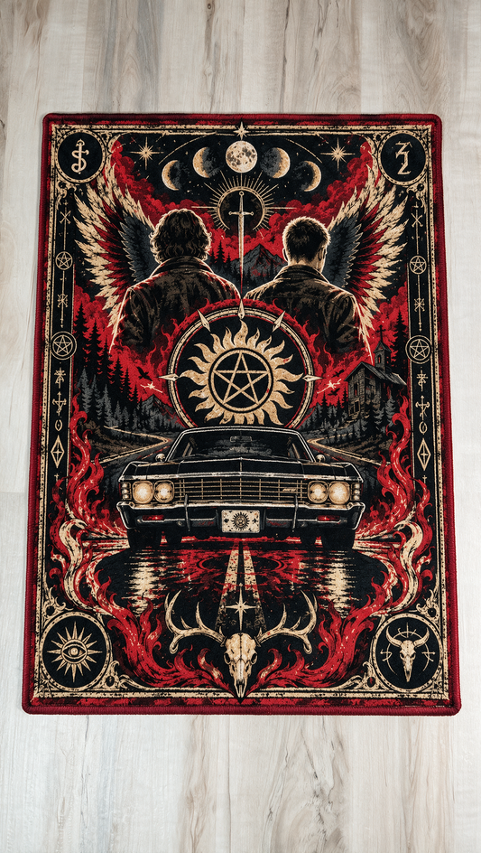 New Sam and Dean Rug